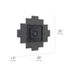 Black "Memories by the Minute" Picture Frame Wall Collage Clock